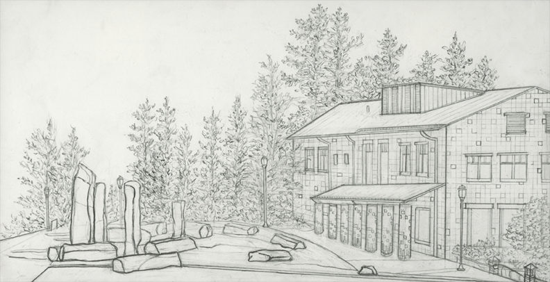 perspective line drawing