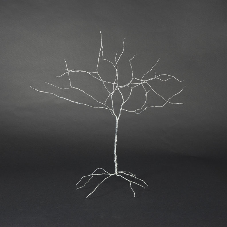 tree made from wire