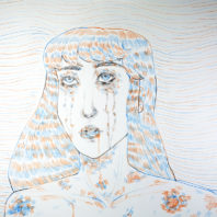 colored pencil drawing