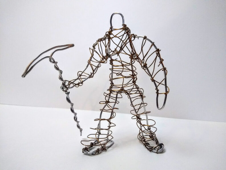 Wire sculpture