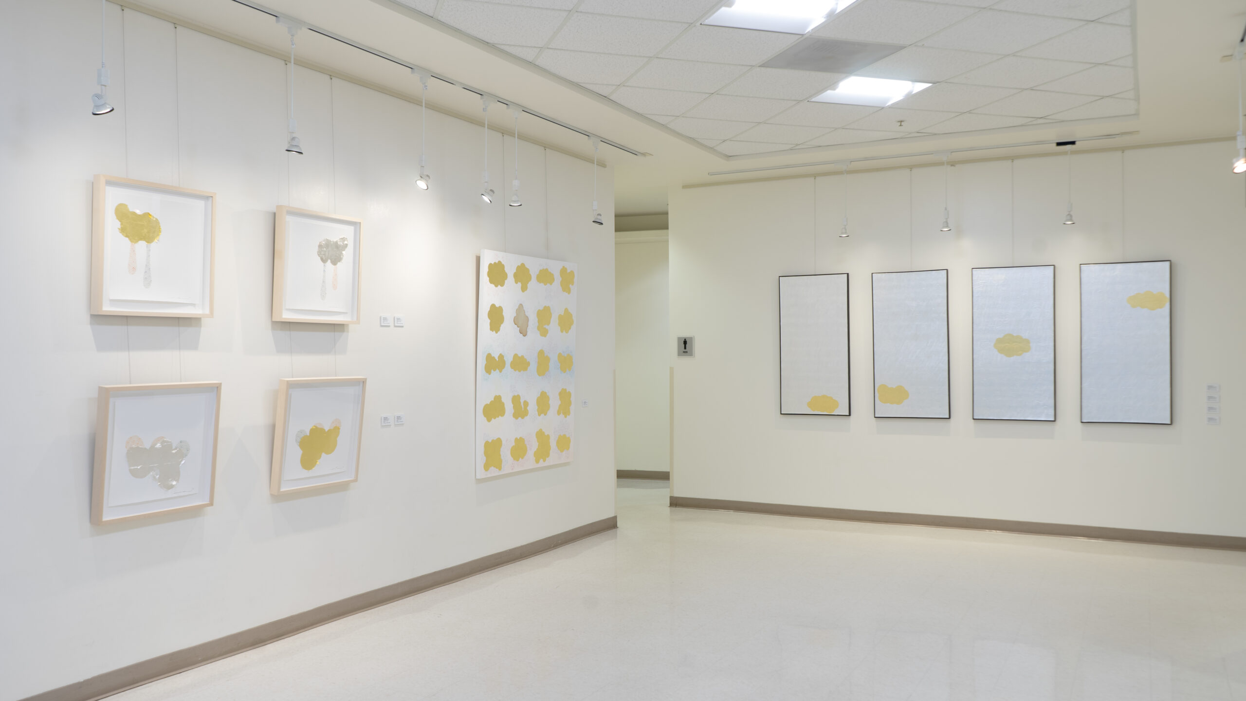 Installation shot from Yoshi Kitai's exhibition.