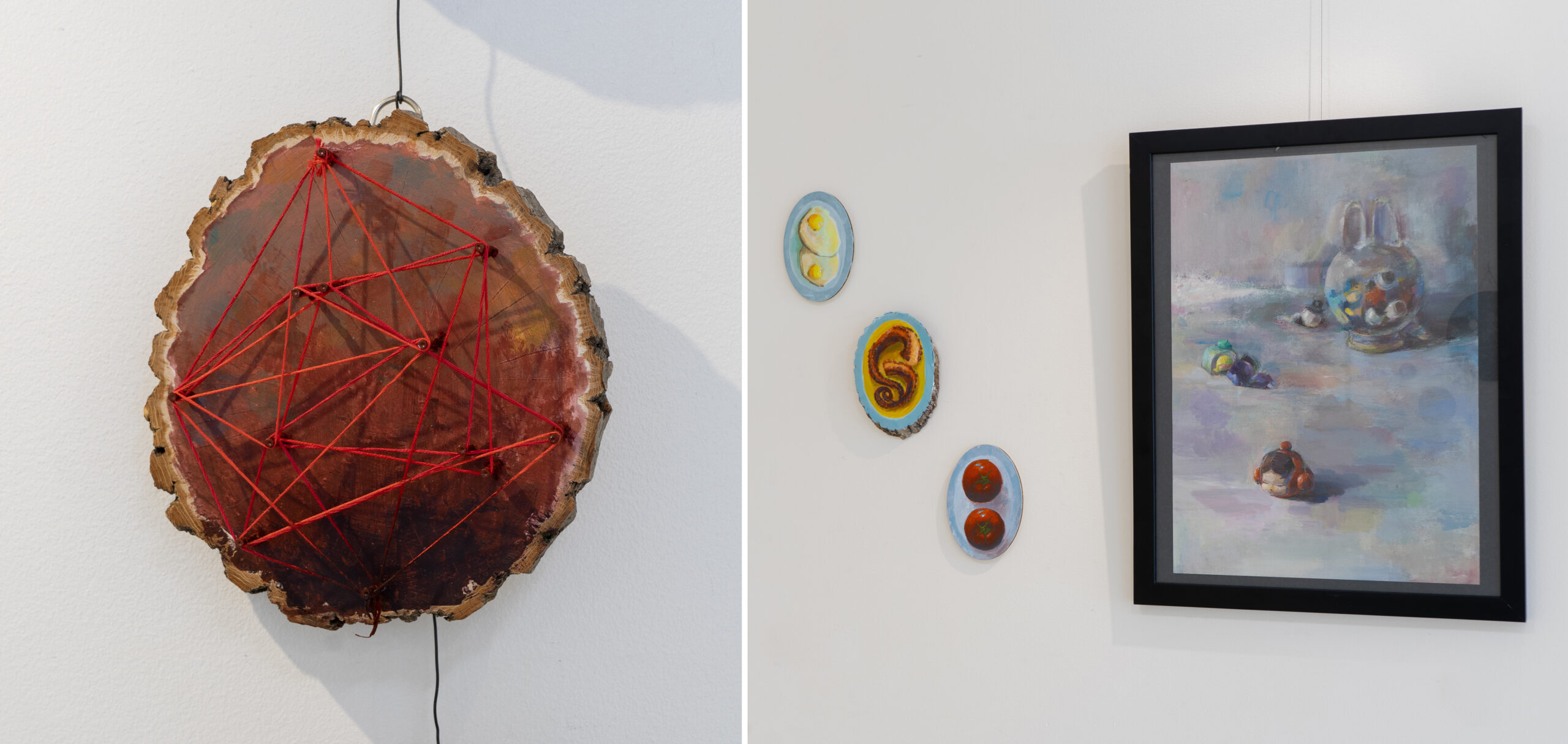 Close up photos of student work