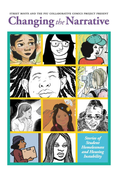 Changing the narrative exhibition poster
