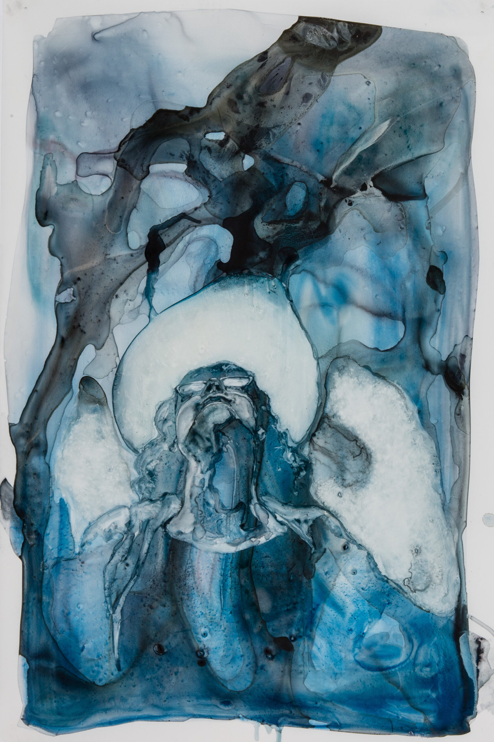 Ink wash drawing by Erin Dengerink
