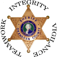 Badge of Okanogan County Sheriff