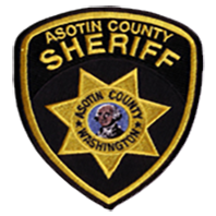Badge of Asotin County Sheriff