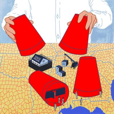 Illustration of Mass Incarceration