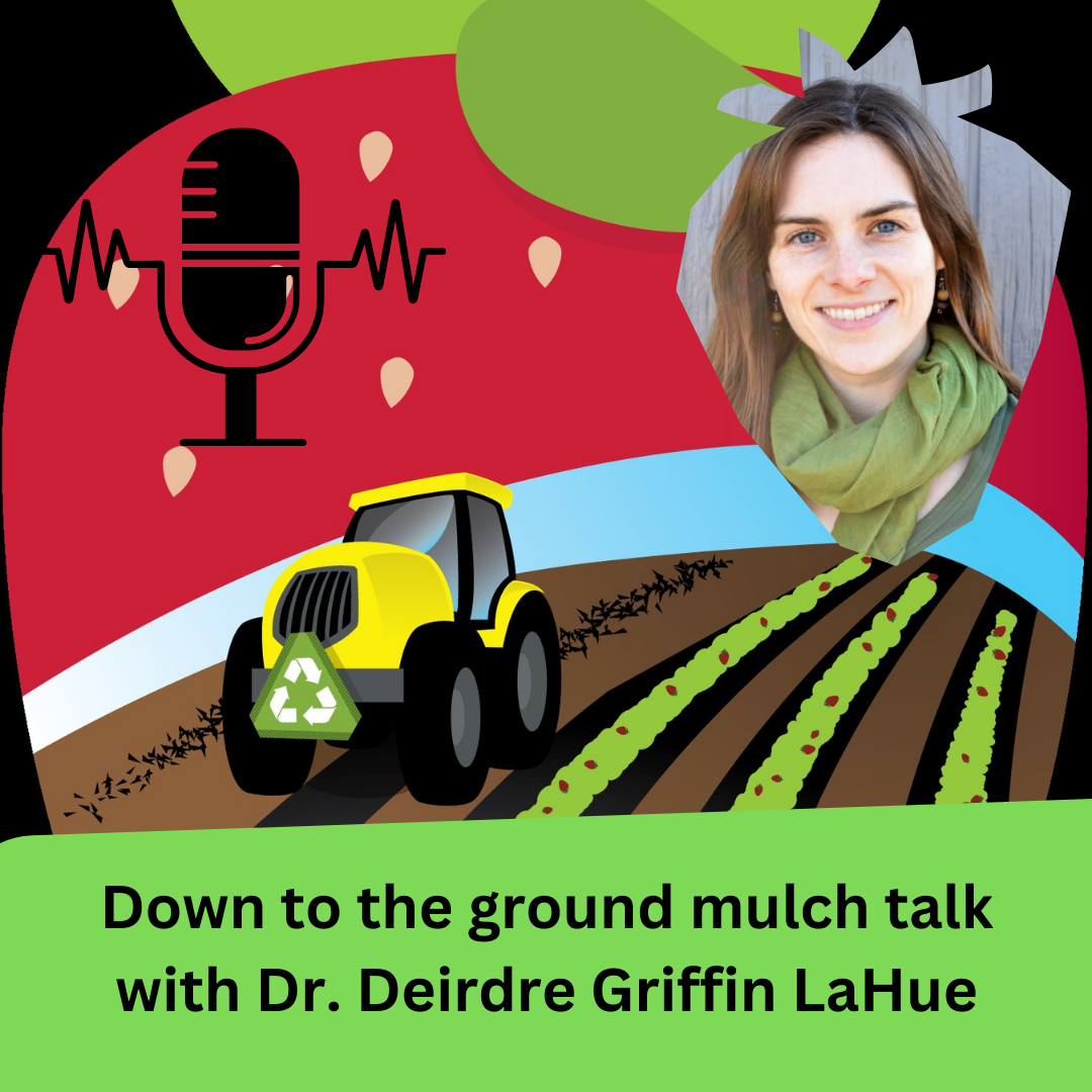 Down to the ground mulch talk with Dr. Deirdre Griffin LaHue.