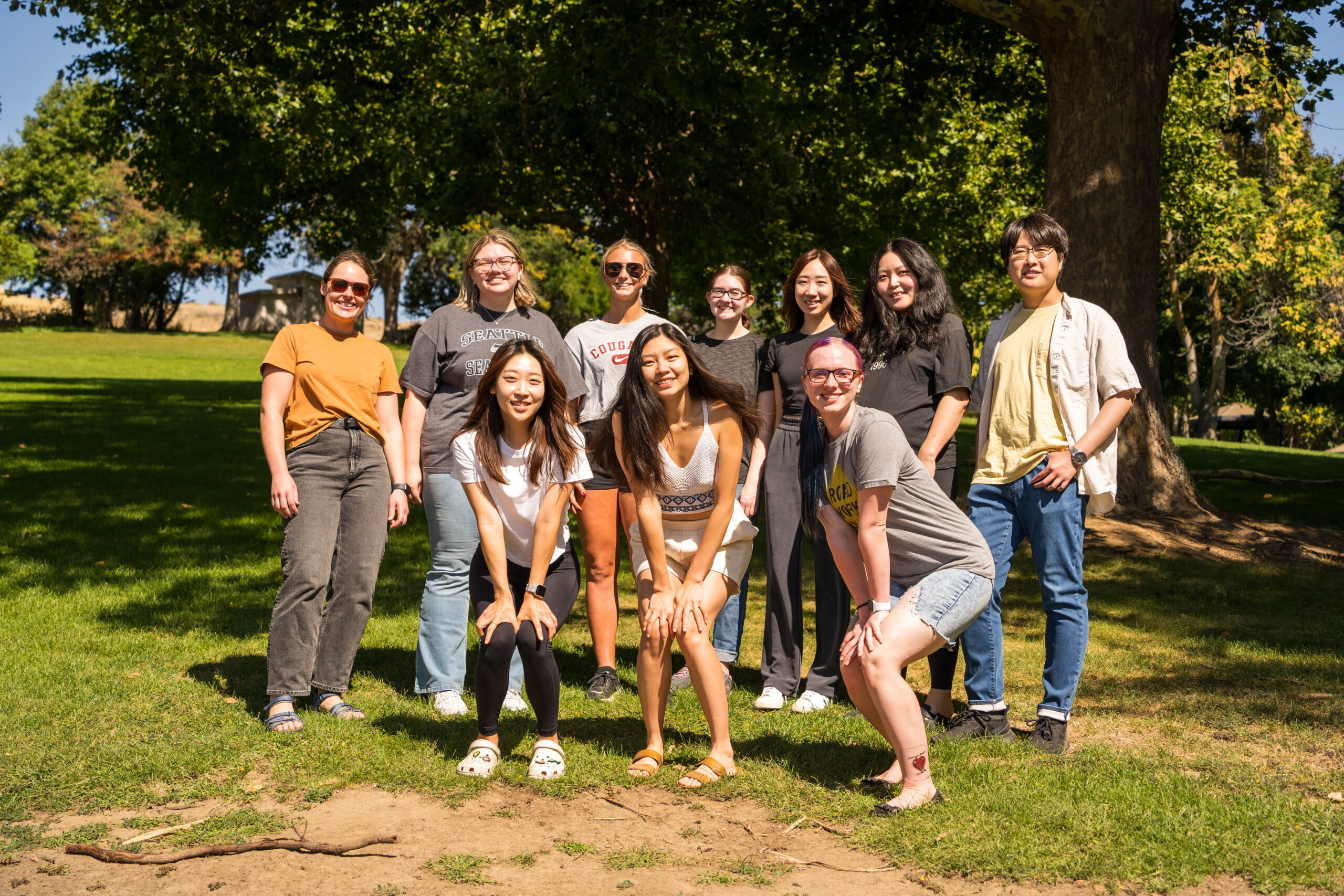 Group of 10 people