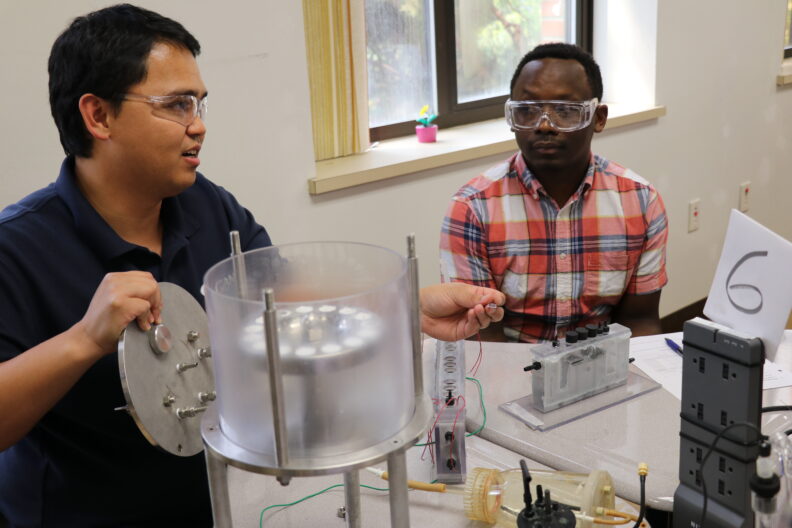 Dr. Jerome Babauta during hands-on session.