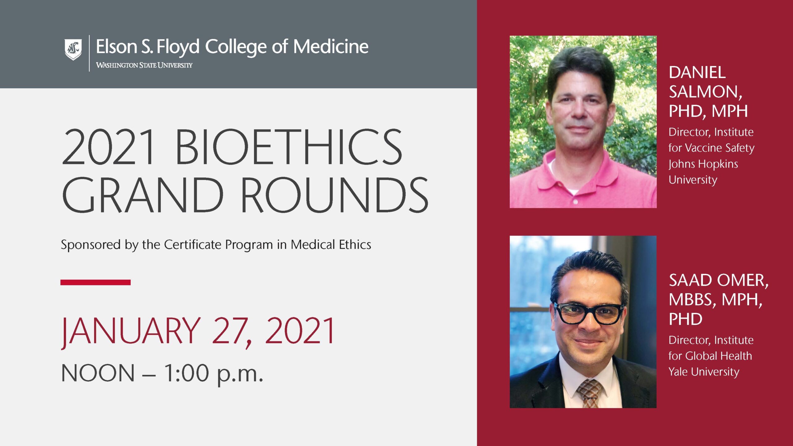 Daniel Salmon and Saad Omer