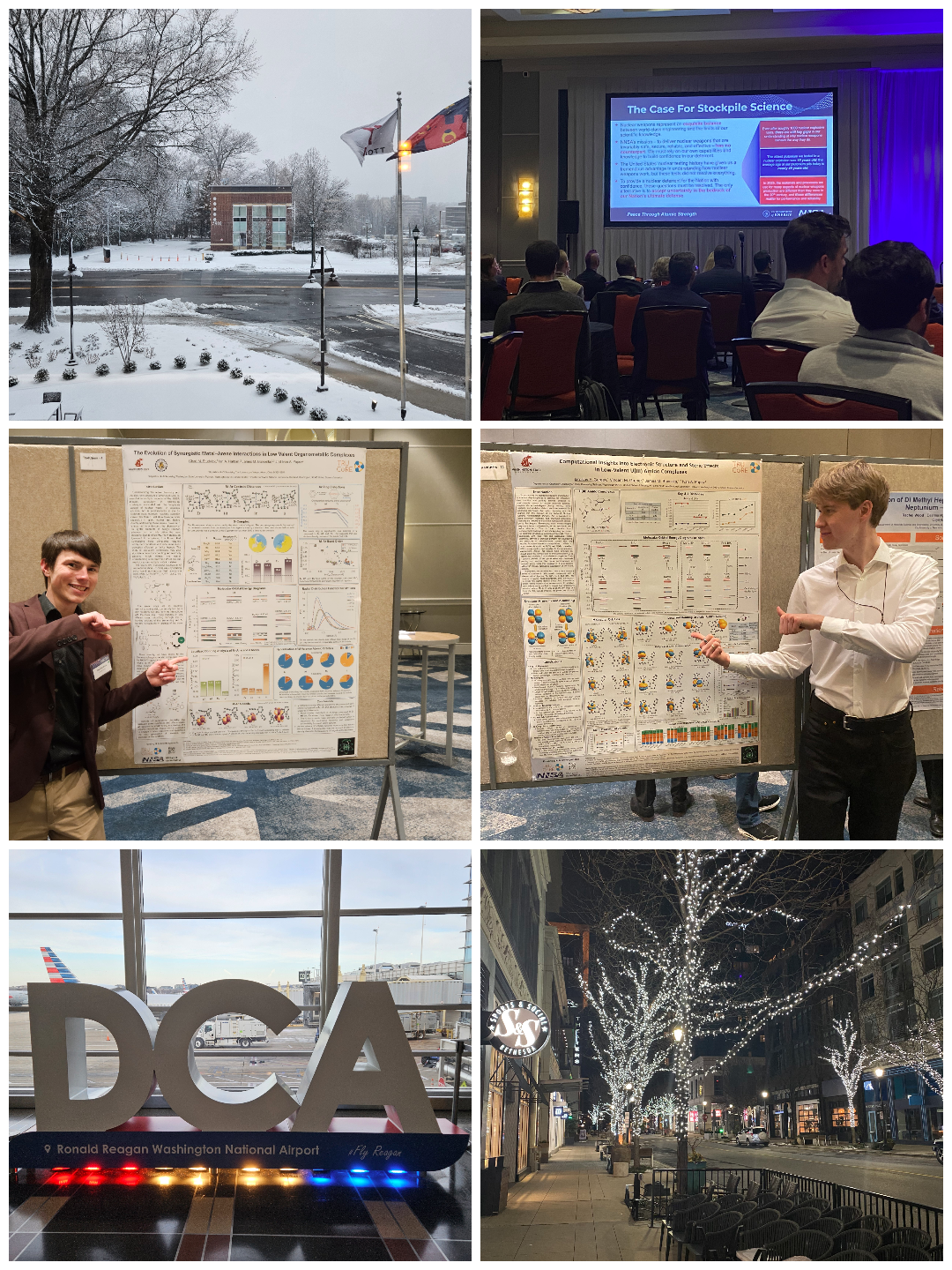 Collage with photos from 2026 Stewardship Science Academic Programs (SSAP) Symposium February 23-24, 2026