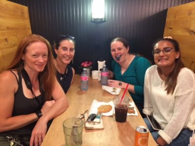 Lab team a lunch in Spokane