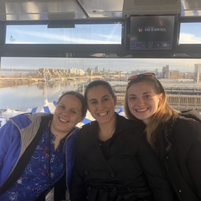 3 members of the lab at INSAR 2019