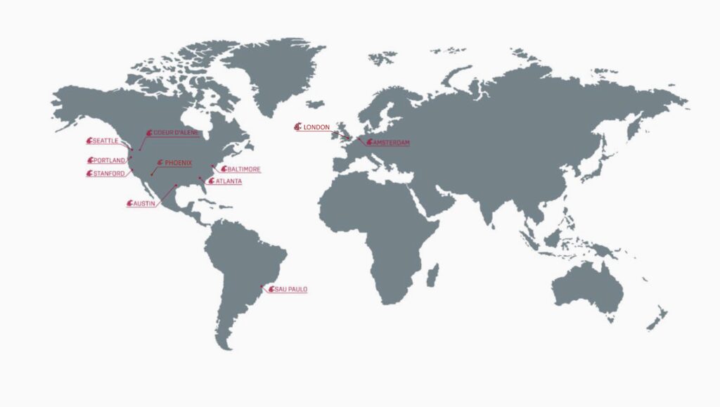 Global Partners Map
