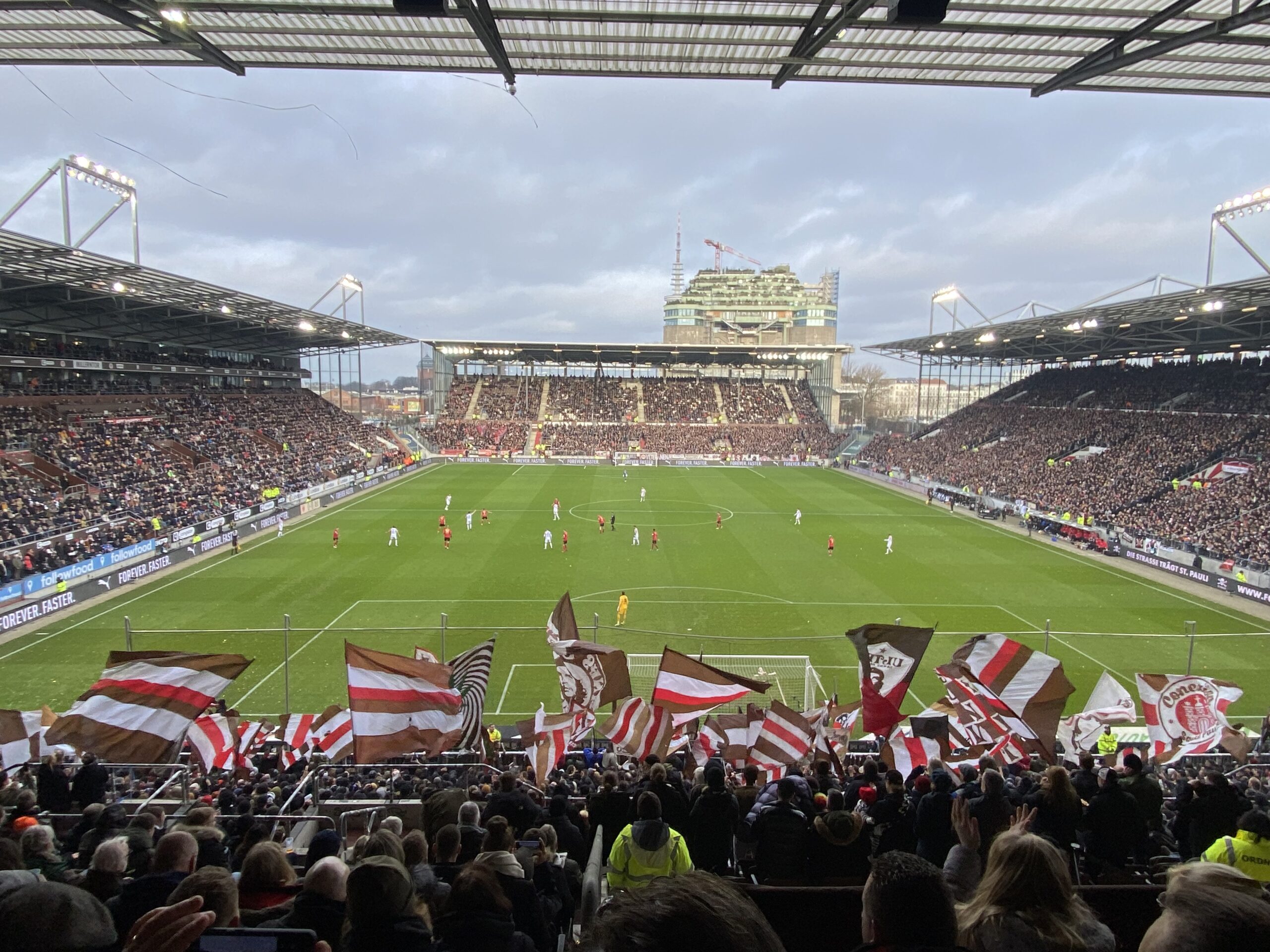 WSU stadium with full crowds