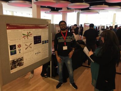 Annesh at Academic Showcase.