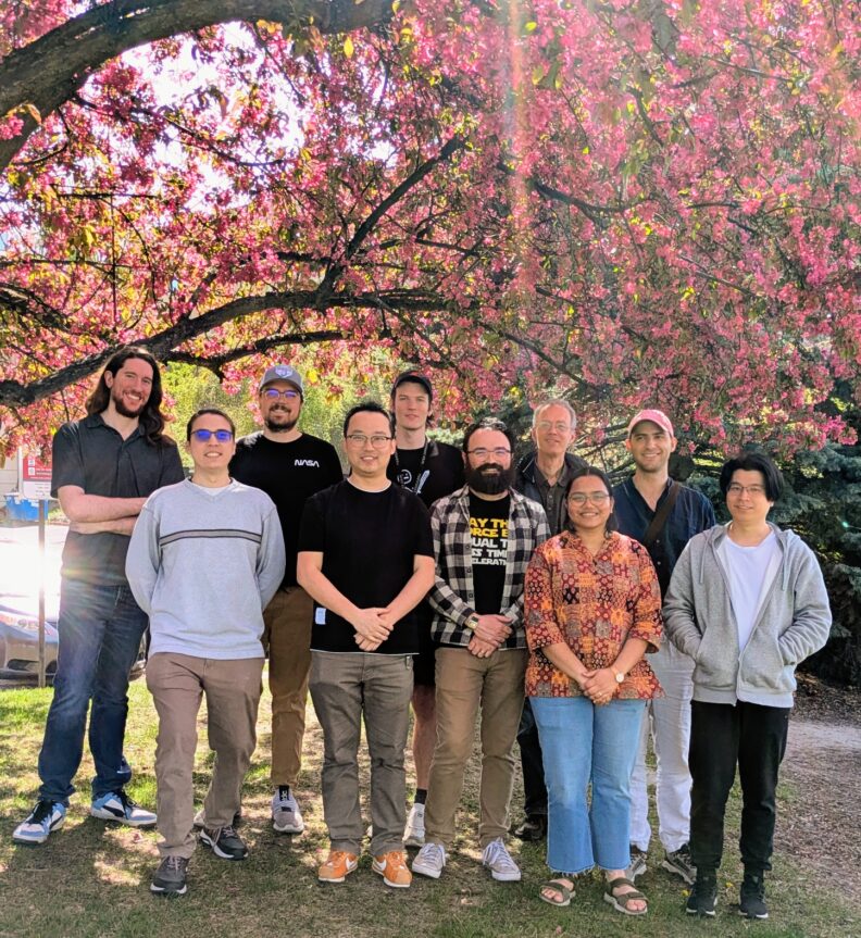 Photo of Engels group and Guan group