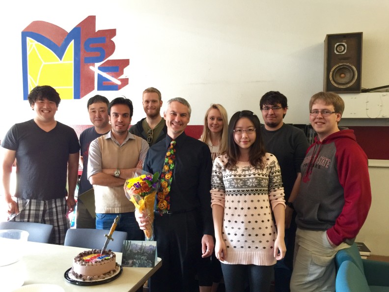 Dr. McCloy B-day 2015