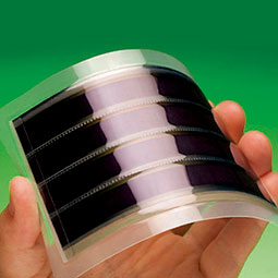 Dye-sensitized flexible solar cells