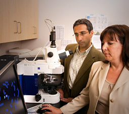 Lisa Shaffer and Bassem Bejjani.