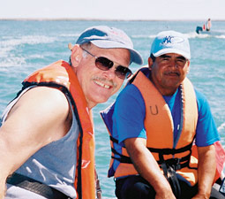 Sam Ham with another person