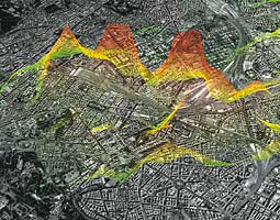 3. Image of the cell phone usage over Rome’s Termini station is courtesy of Real-Time-Rome by the SENSEable City Lab, MIT 2006 image by Andres Sevtsuk.