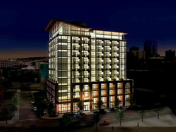 The Schuster Group developed the Mosler Lofts high rise condominiums in Belltown near Seattle Center