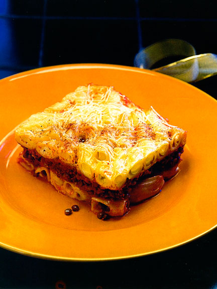 Lentil pasticcio. from The Pea & Lentil Cookbook: From Everyday to Gourmet published by the USA Dry Pea & Lentil Council, Randall Duckworth, editor. Photos from the book, by Mark LaMoreaux.