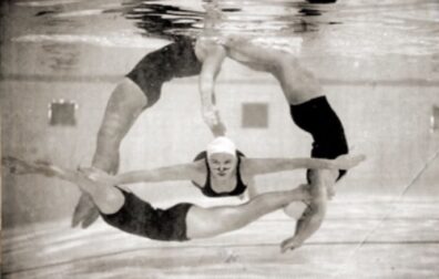 Members of the Fish Fans swim club, 1948