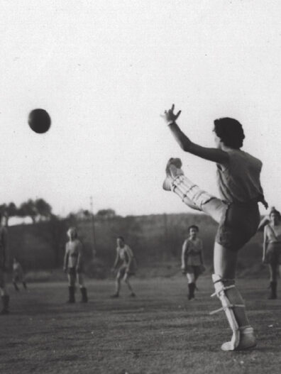 Soccer match, 1937