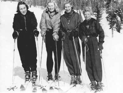 Skiing, 1955