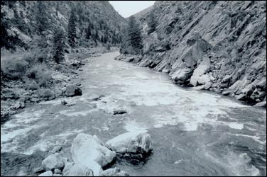 Rapids on the Salmon River, Shoup, Idaho