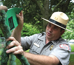 Brian Carter in the garden at the Ballard Locks. Courtesy Brian Carter