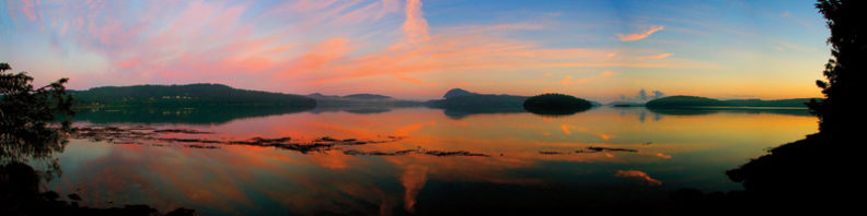 kiket island looking from the south