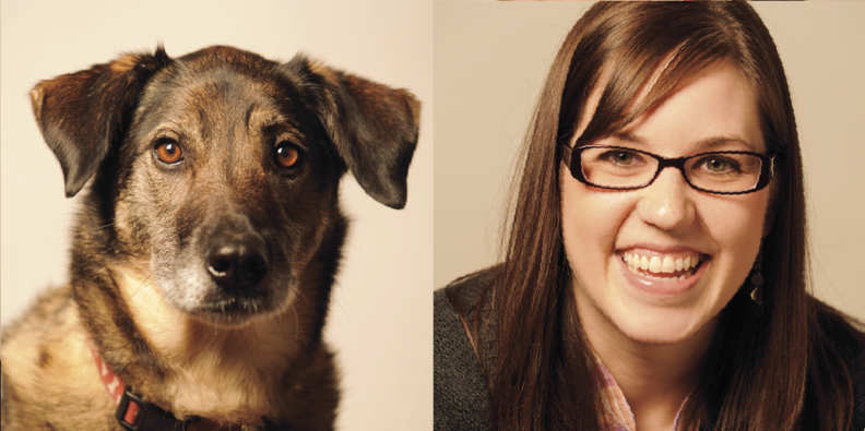 Peanut and Michelle Jacobs '04