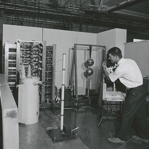 Kirby Holte with power generator