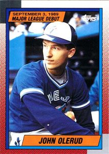 John Olerud Blue Jays trading card