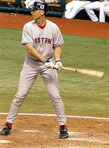 John Olerud at the Boston Red Sox