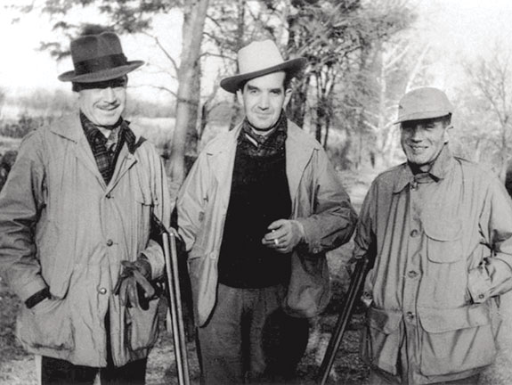 Edward R. Murrow, Lacey Murrow, and Dewey Murrow in 1949