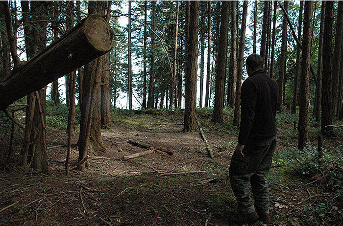 Village site on Galiano