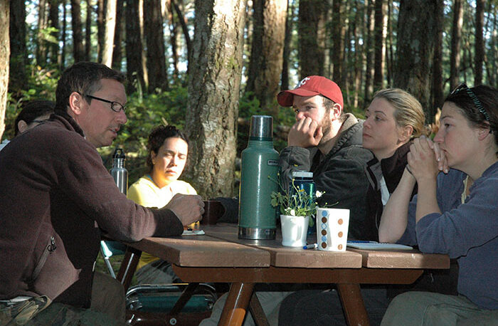 Archaeologists planning