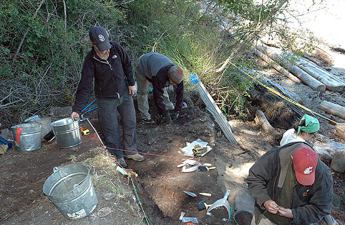 Working in excavation