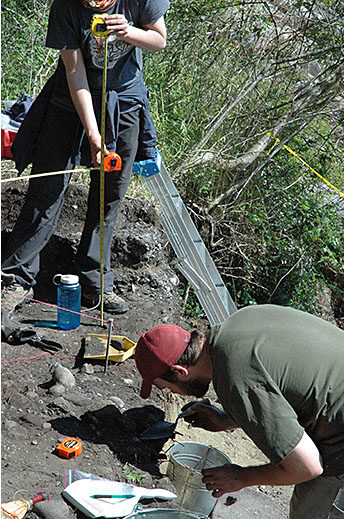 Working in excavation