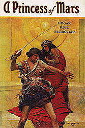 Cover of Princess of Mars by Edgar Rice Burroughs. Wikipedia