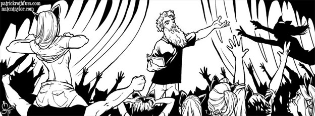 Rothfuss Facebook cover image. Courtesy Nate Taylor