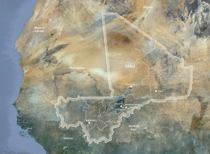 Mali and its neighboring West African countries