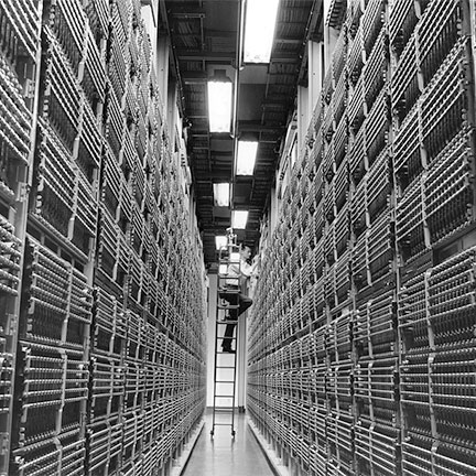 Bell System switching center