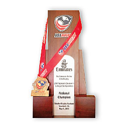 Women’s rugby national champs trophy