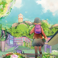 WSU campus illustration